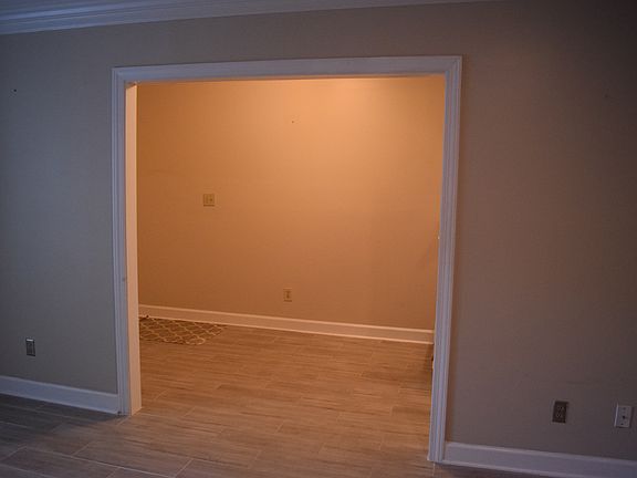 Looking into hallway from living room