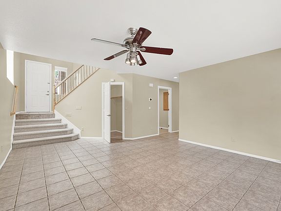 #GuardianRealty 224 Emerlad Vista Way Summerlin Rental Home living room ceiling fan_08142025