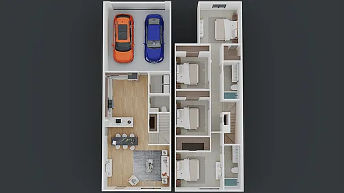 Floor plan Goodwin (AU1620)