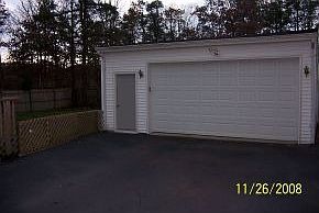 2 Car Detached Garage