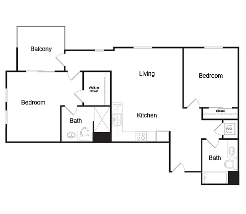 Floor plan B3
