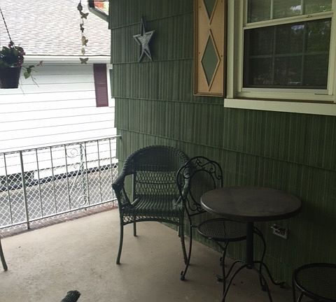 Relax on the front porch