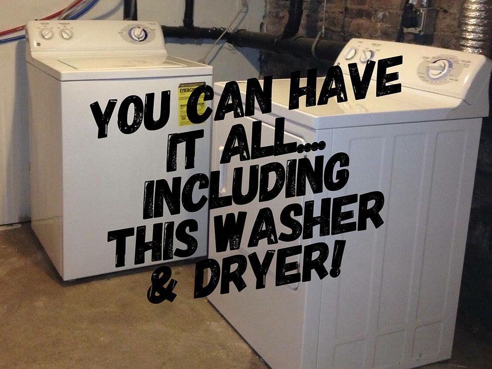 We provide this washer & dryer for you!