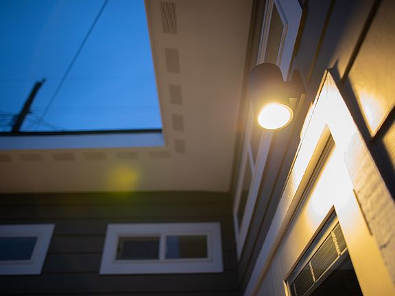 Brand new, modern outdoor sconces.