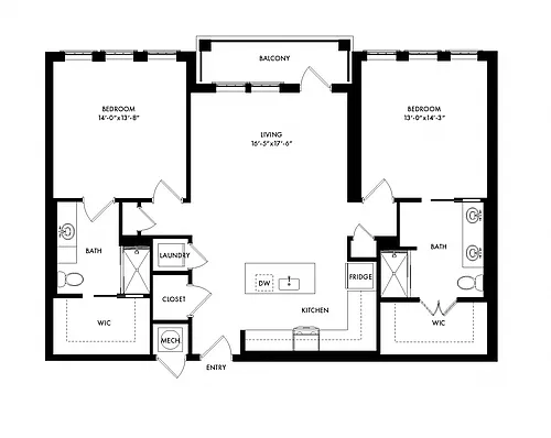 Floor plan B12
