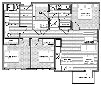Floor plan Cyrus - B