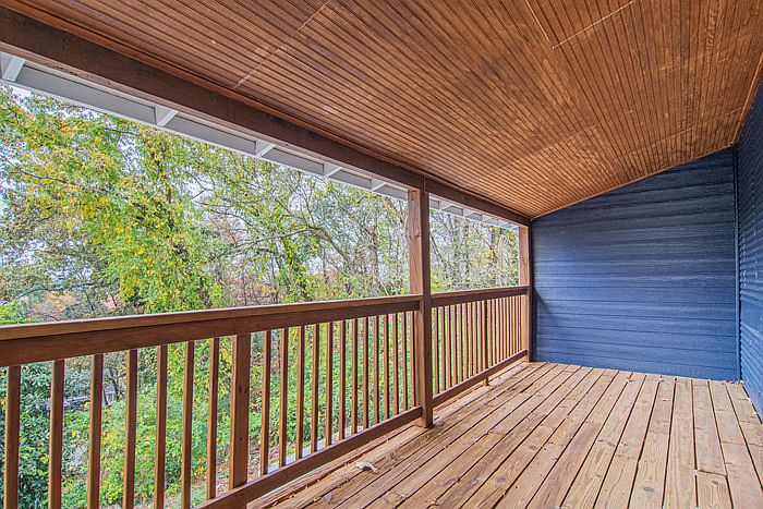 Private balcony off the master bedroom