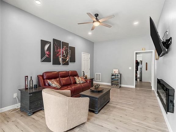 Living Room Staged - Could be 3rd bedroom if needed