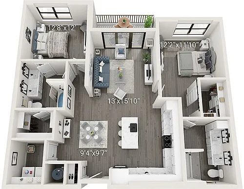 Floor plan Bluebird