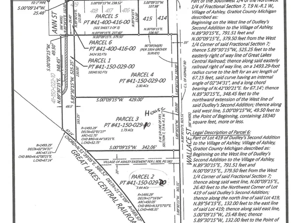 1 W Wallace St, Ashley, MI 48806