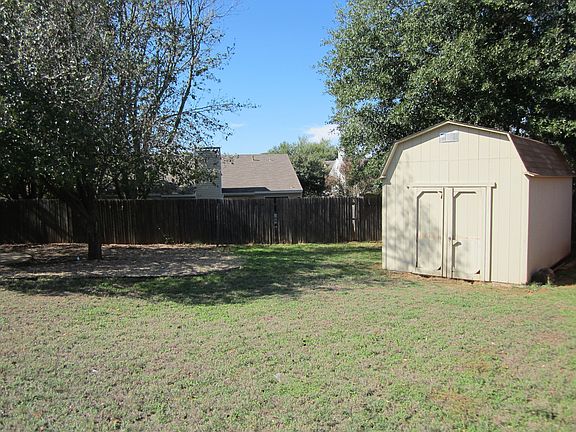 Storage Shed in Backyard