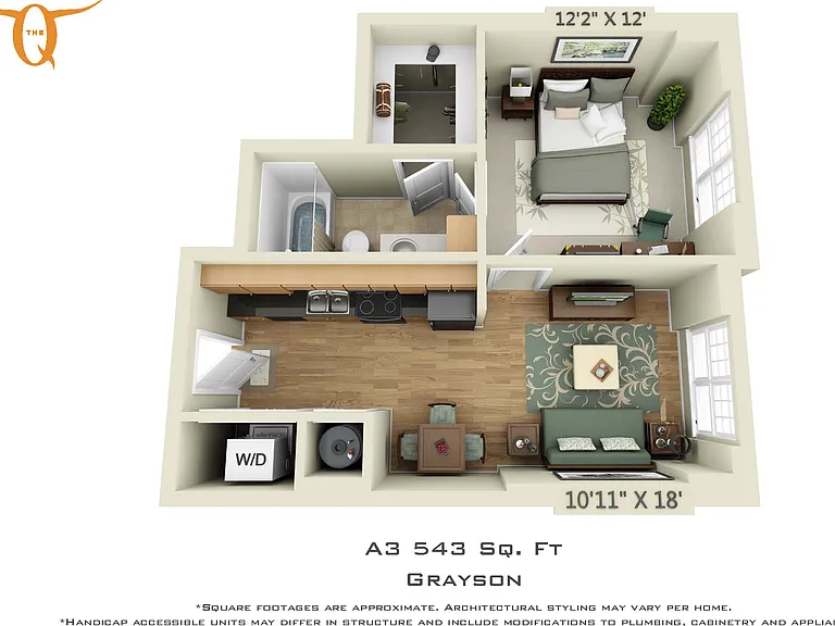 The Quarters Grayson House (Student Housing - Rent by the Bed) — Photo 84
