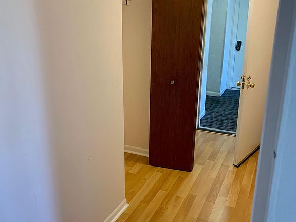 Another view of entry with closet door open