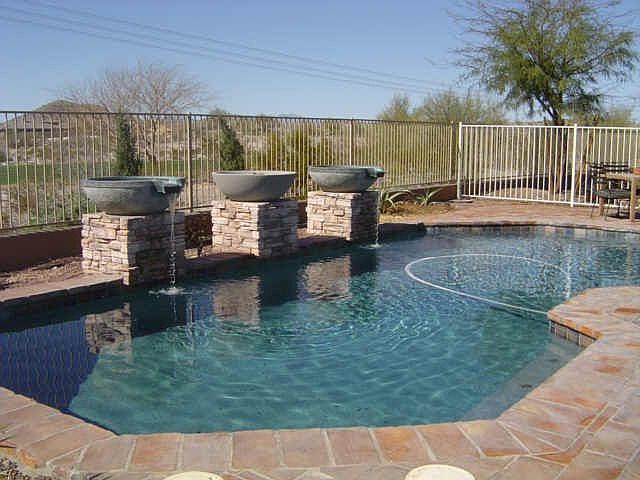Beautiful pool on golf course