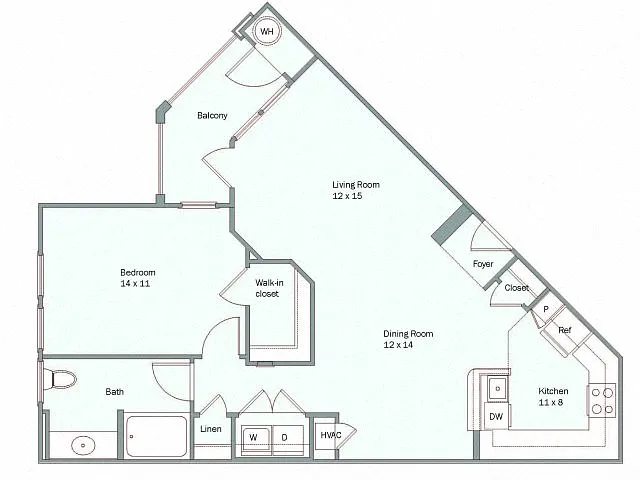 Floor plan Cape Cod