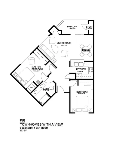 Floor plan Fir 2x1 Modern