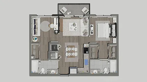 Floor plan B