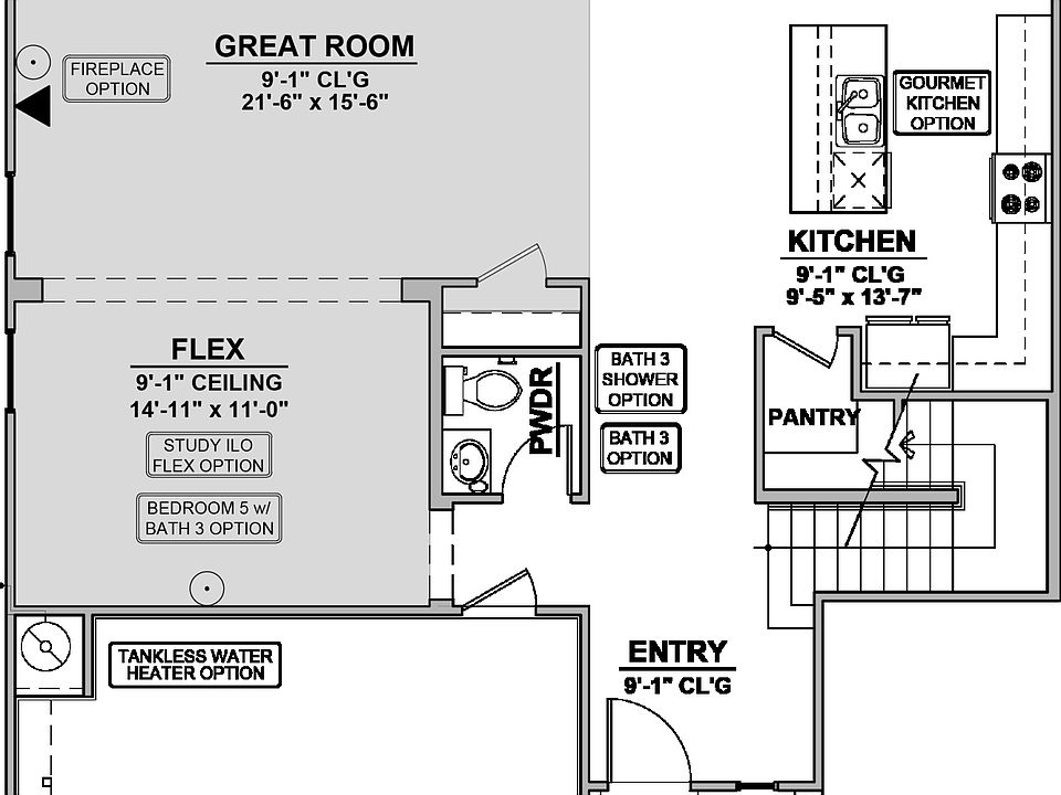Peyton Estates 7 8 2421 1 floorplan