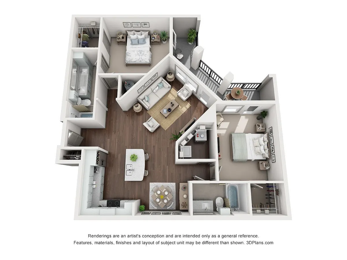 Floor plan B3