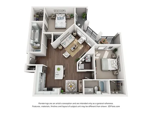 Floor plan B3