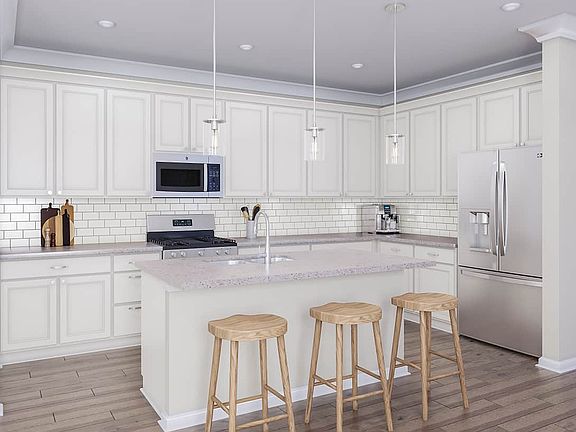 Pergola at Farmington Plan 3 Kitchen