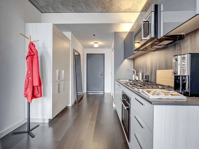 Model apartment kitchen