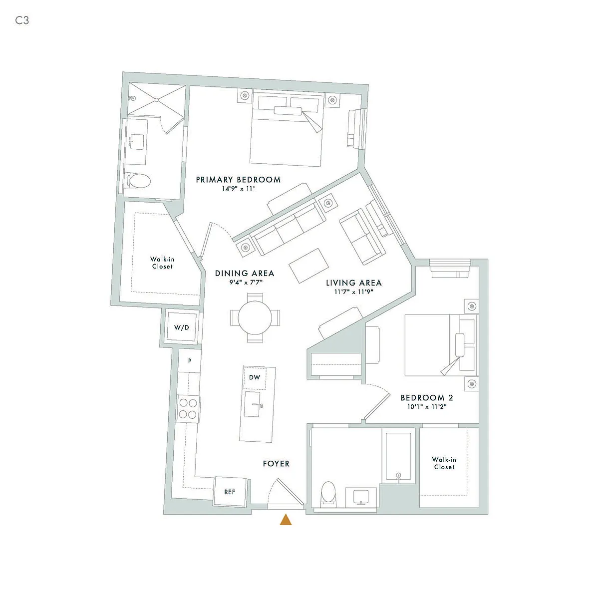 Floor plan C3