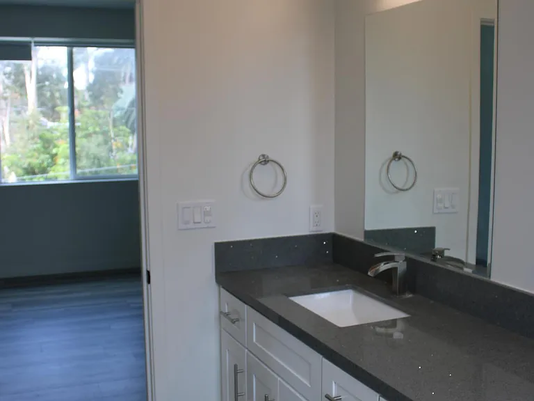 primary bathroom left side
