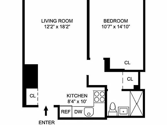 2nd image of 130 W 67th St APT 11J
