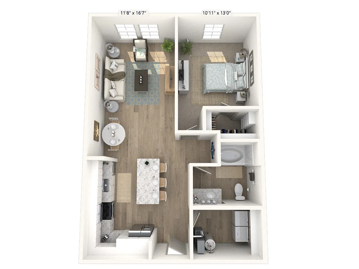 Floor plan A1