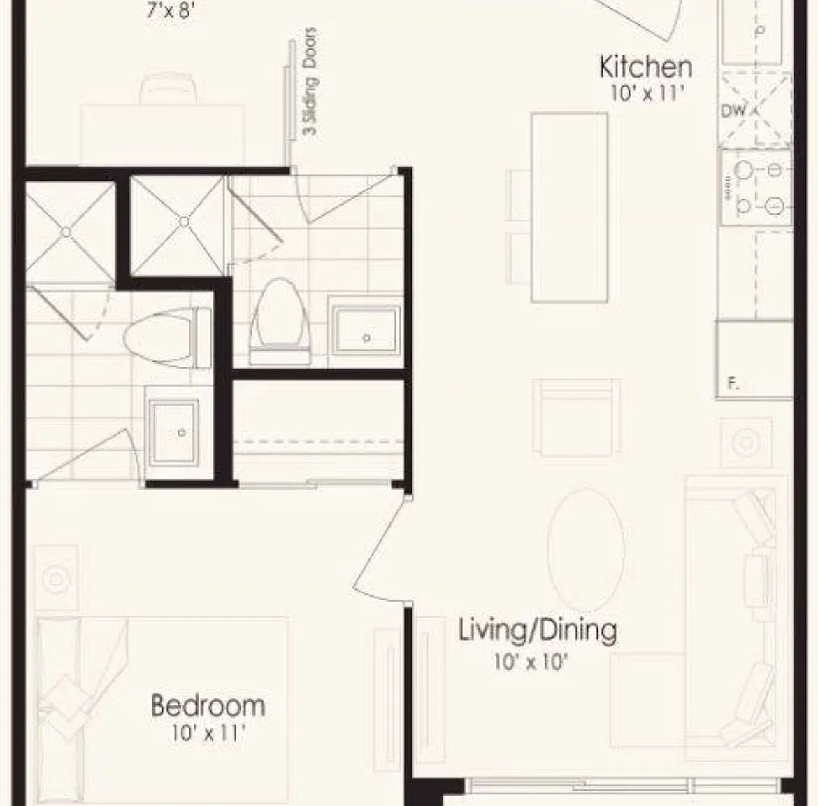 2 bed, $2,450 — Photo 3