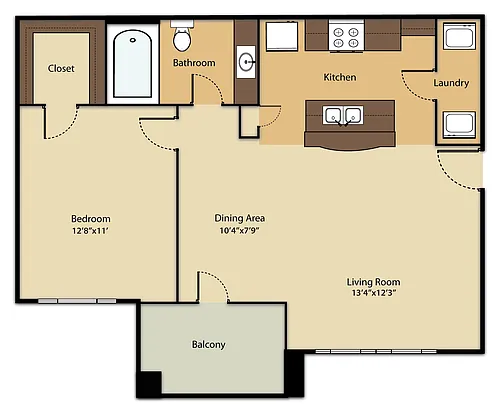 Floor plan A1