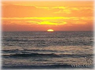 Walk across the street to the beach--and to the bay!