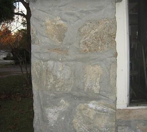 Orignal stones of house. Built in 1930