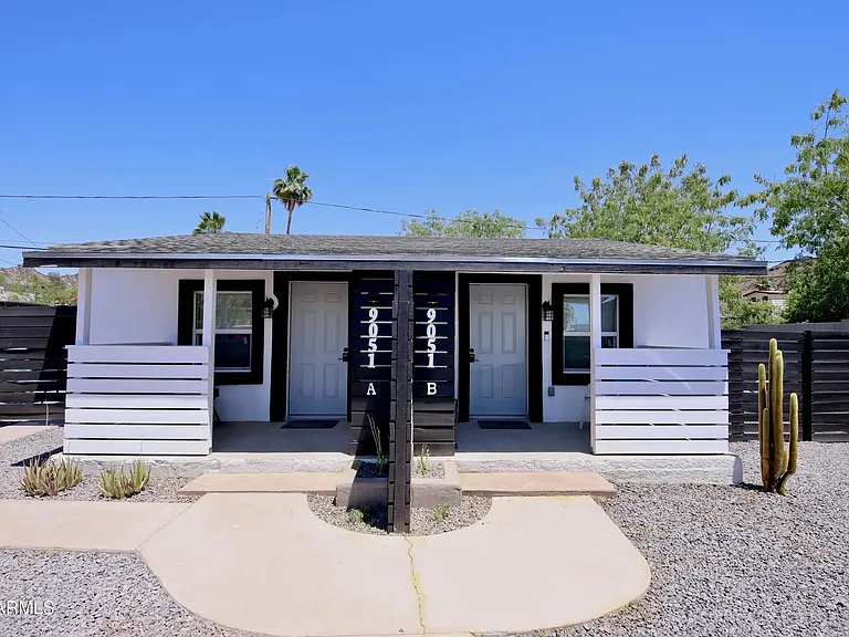 Exterior of duplex