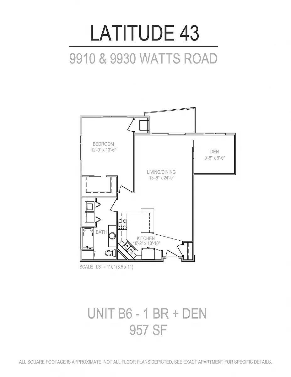 Floor plan B6