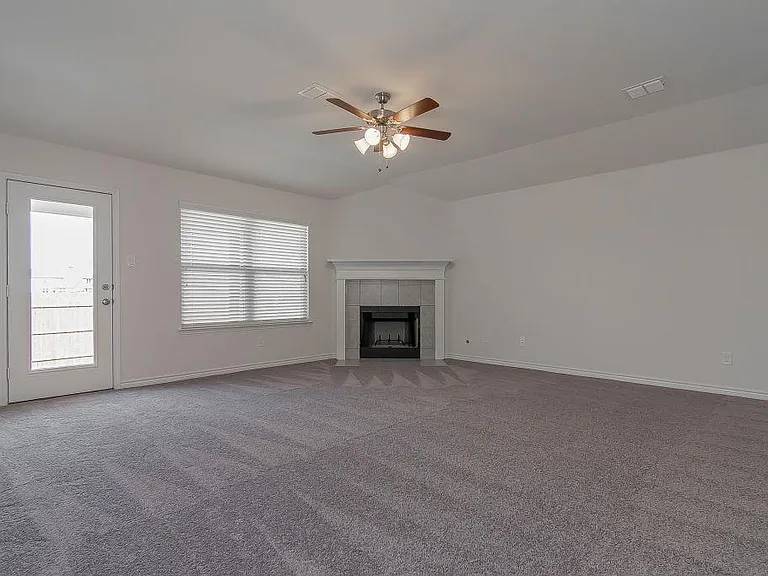 Living Room with fire place
