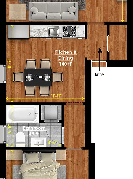 3718 Spring Garden St #3 — Photo 8