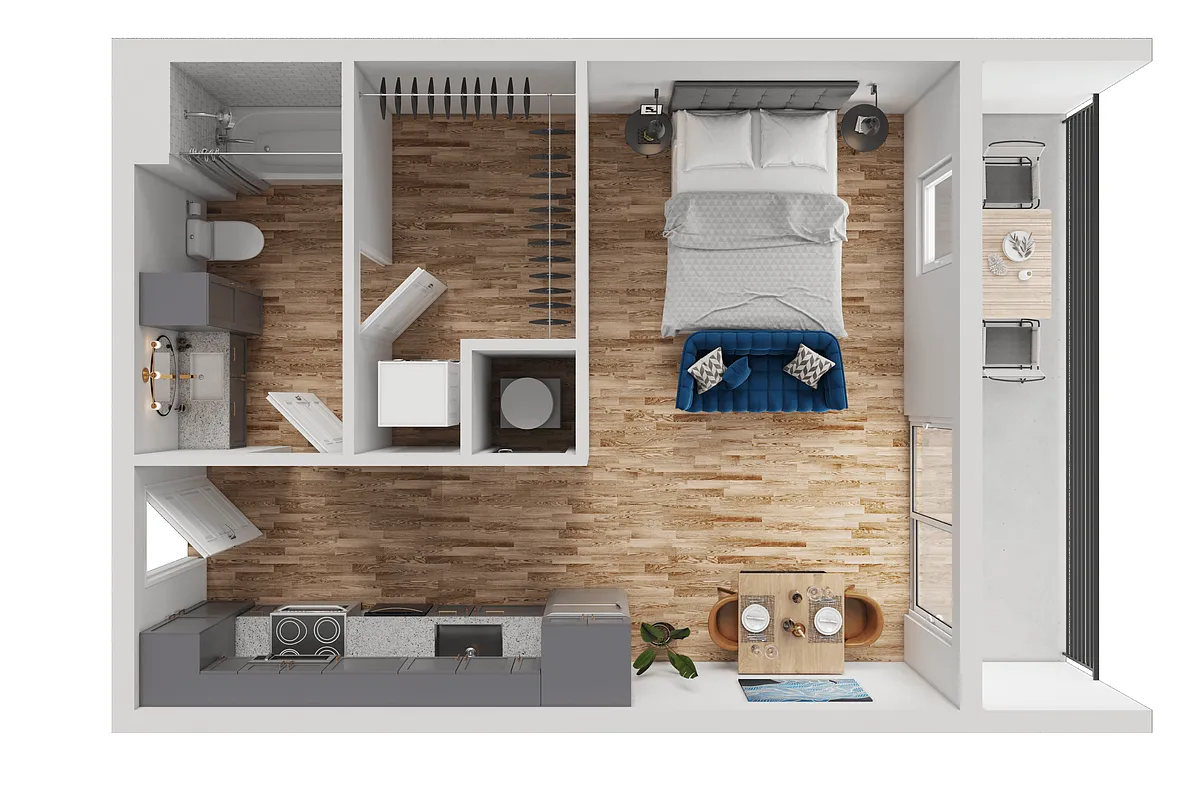 Floor plan The Page