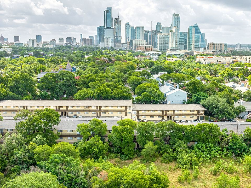 downtown aerial view