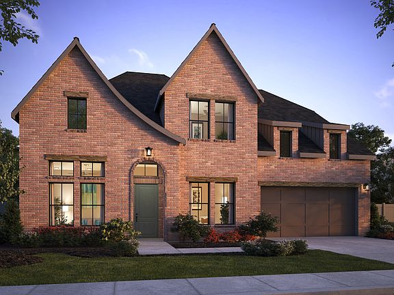 Madison II Elevation A - Optional Cedar Headers