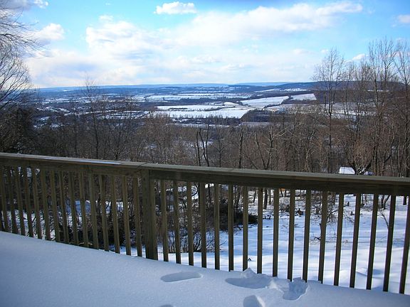 Winter view - Delaware Water Gap in the distance