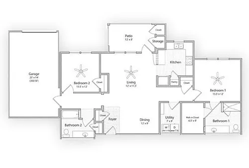 Floor plan AFWC2g