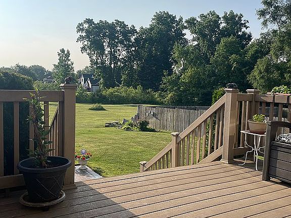 View from back deck