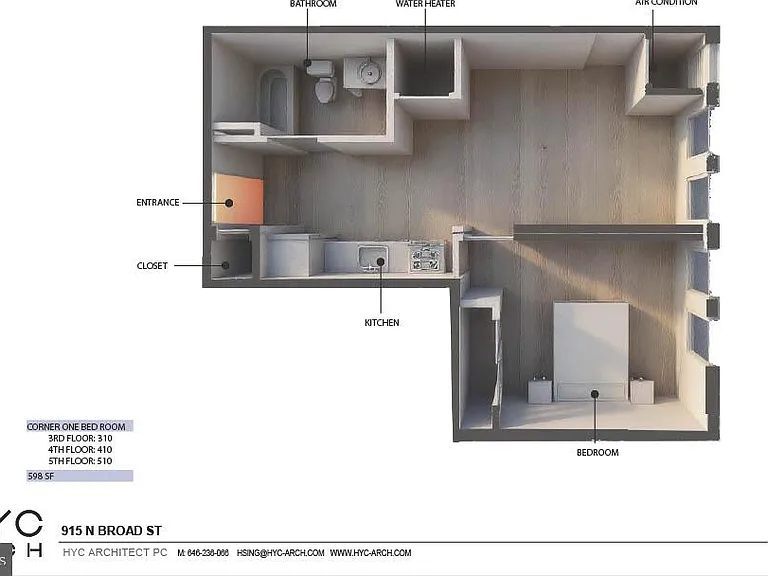 915 N Broad St #17-405 — Photo 14