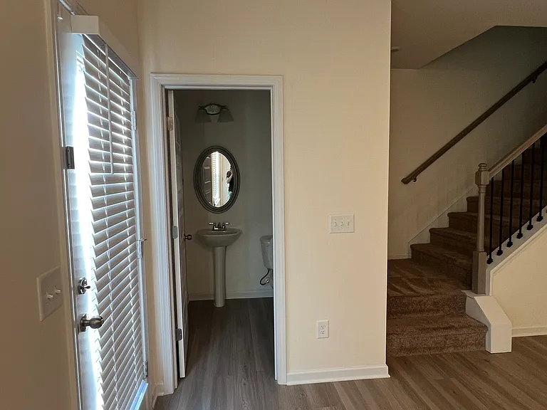Downstairs half bathroom