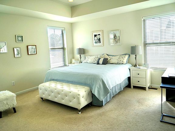 Master bedroom suite