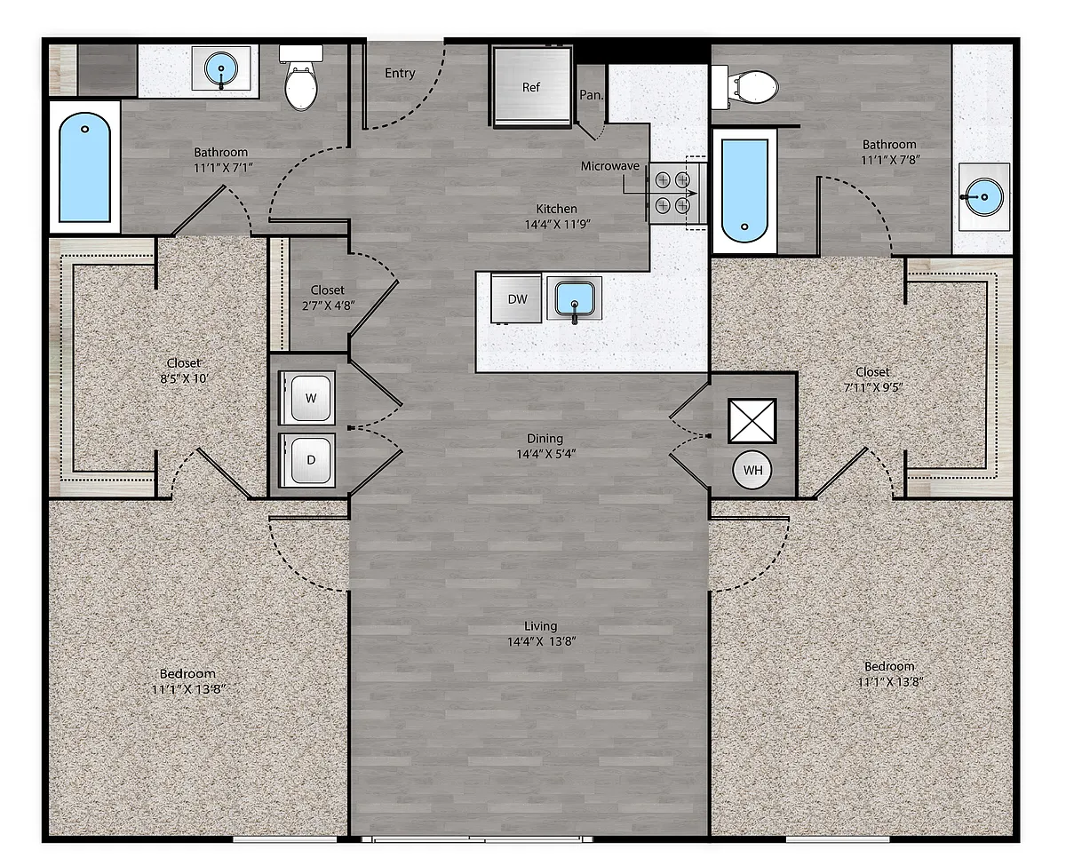 Floor plan B1