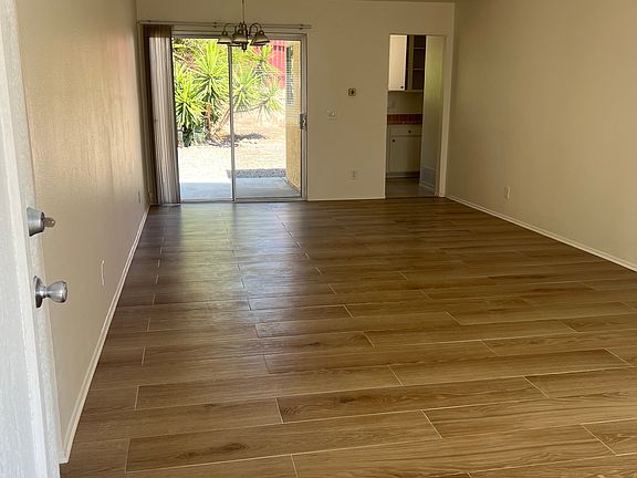 Living/Dining area view from entry door