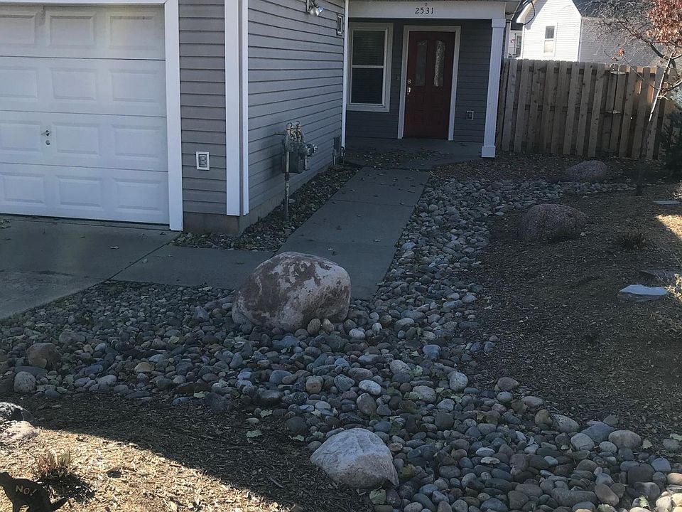 Garage, driveway parking. Front entry.